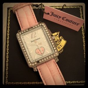 Pink Leather Watch